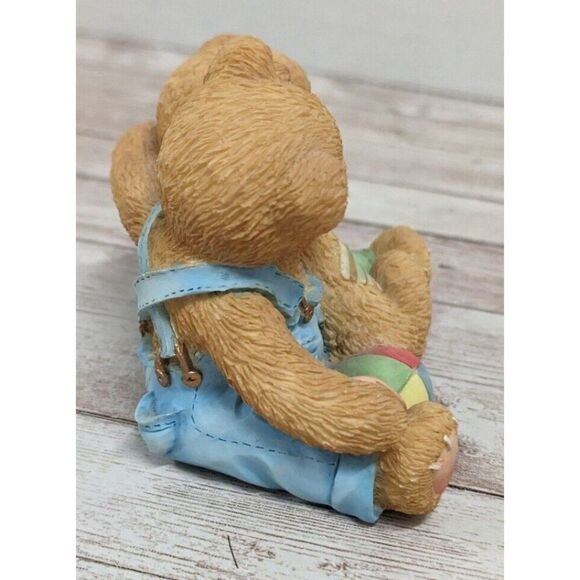 Vintage Cherished Teddies Travis And Tucker 1995 We’re In This Together 127973 - Picture 4 of 7